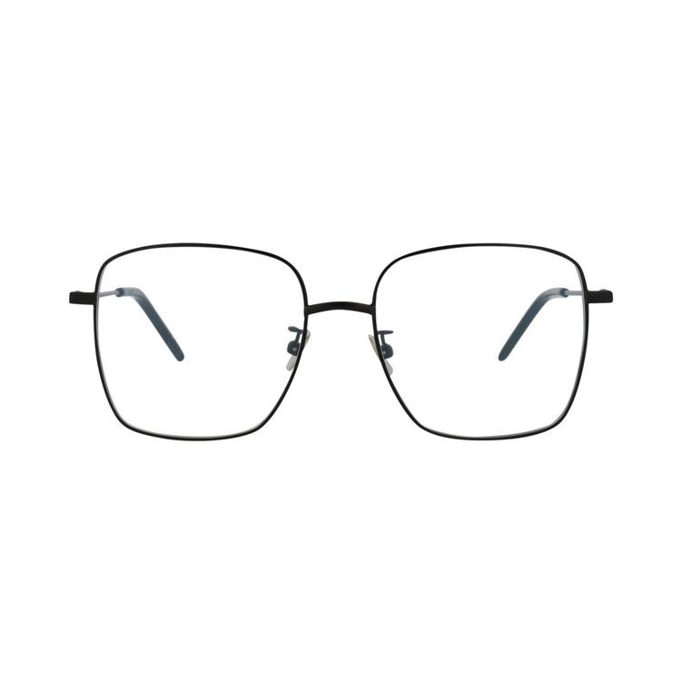 Saint Laurent Square Sunglasses 'Black/Transparent'