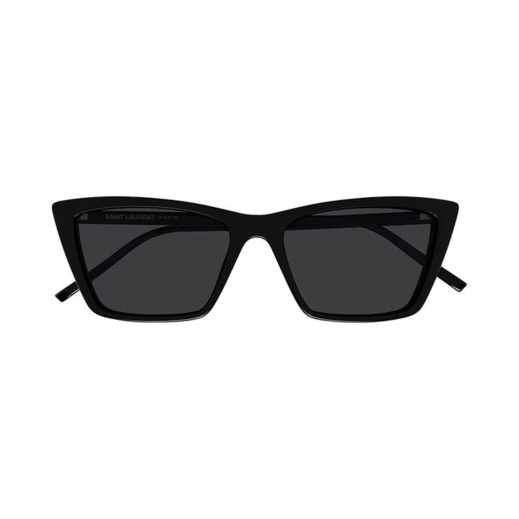 Saint Laurent Mica Thin Cat Eye Sunglasses 'Black'