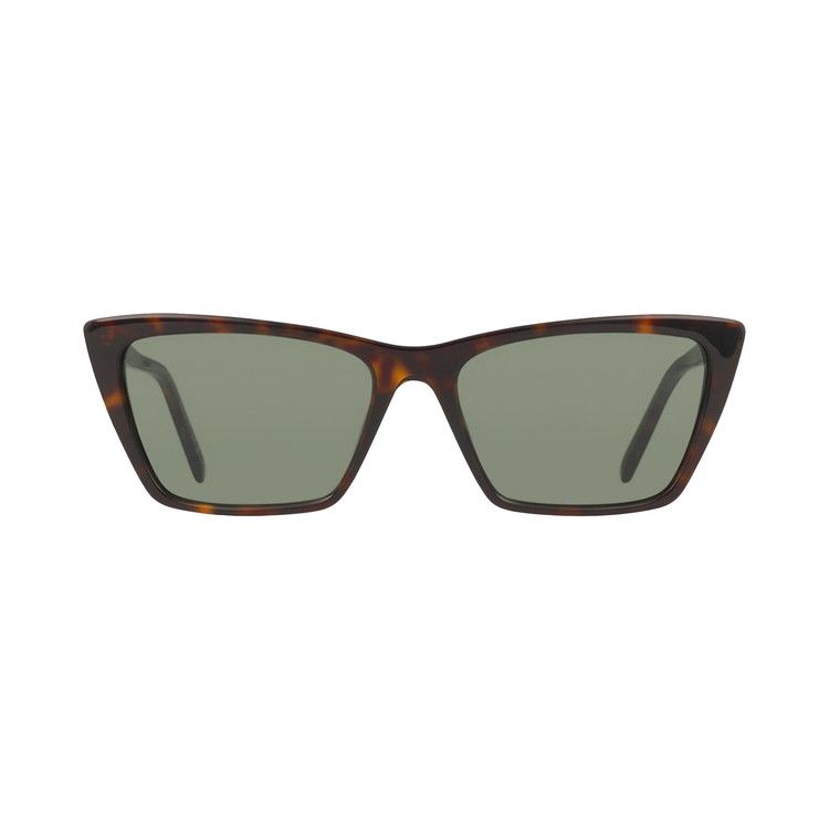 Saint Laurent Mica Thin Cat Eye Sunglasses 'Grey'