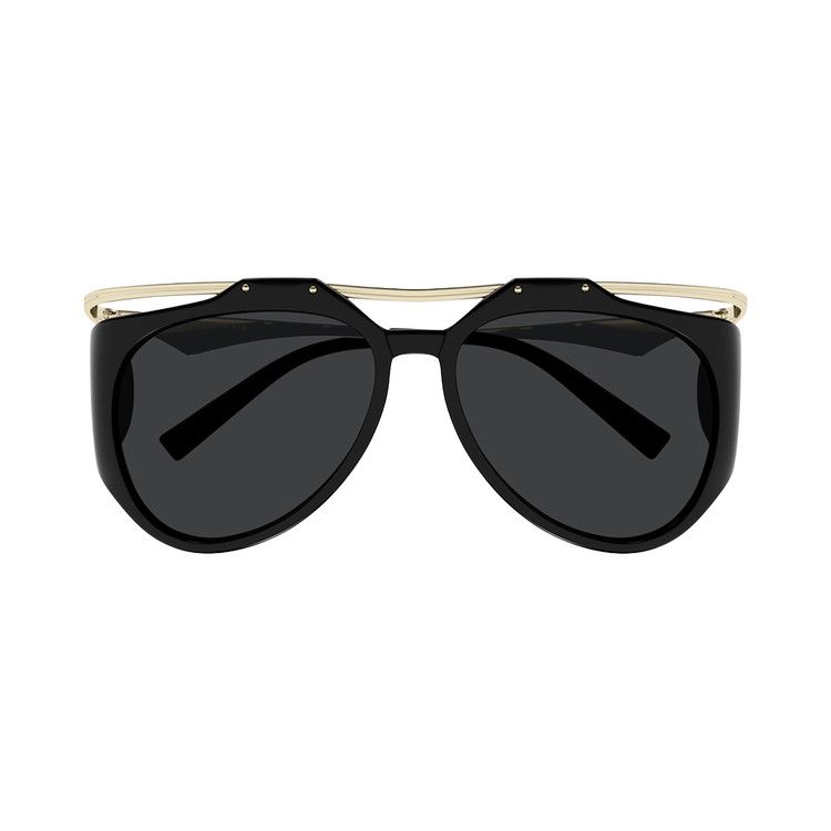 Saint Laurent Amelia Aviator Sunglasses 'Black'