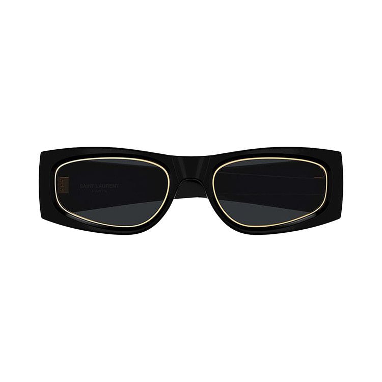 Saint Laurent Rectangle Sunglasses 'Black'