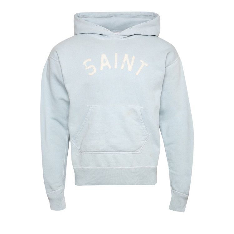 SAINT Mxxxxxx Felt Hoodie 'Blue'