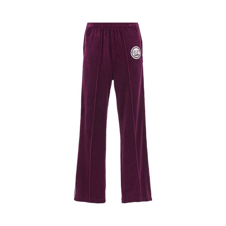 SAINT Mxxxxxx Velour Track Pants 'Burgundy'