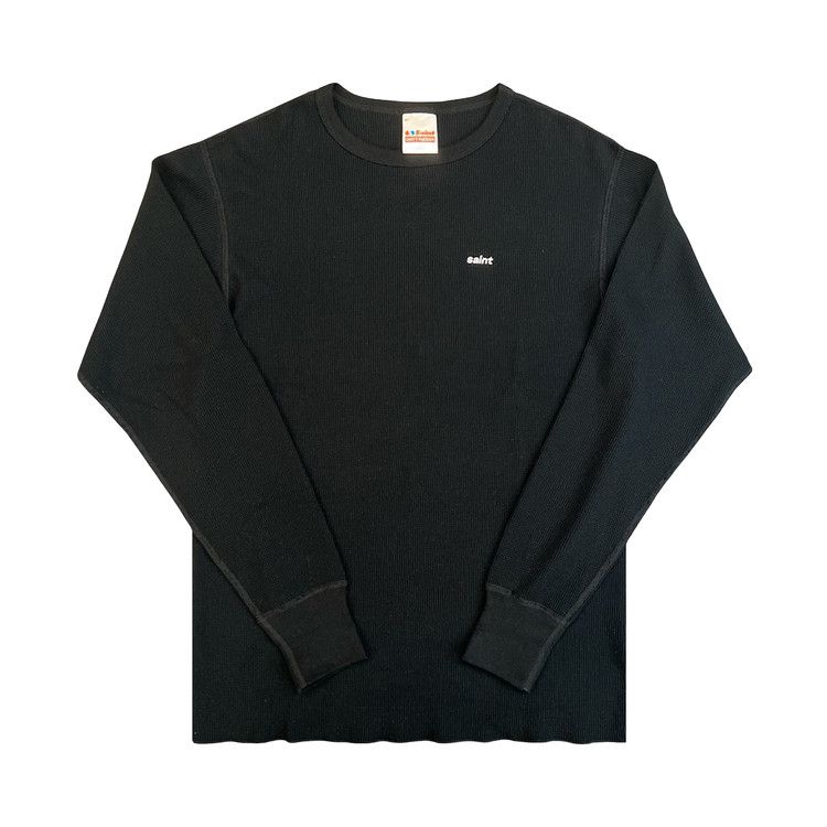 Saint Michael Thermal Shirt 'Black'