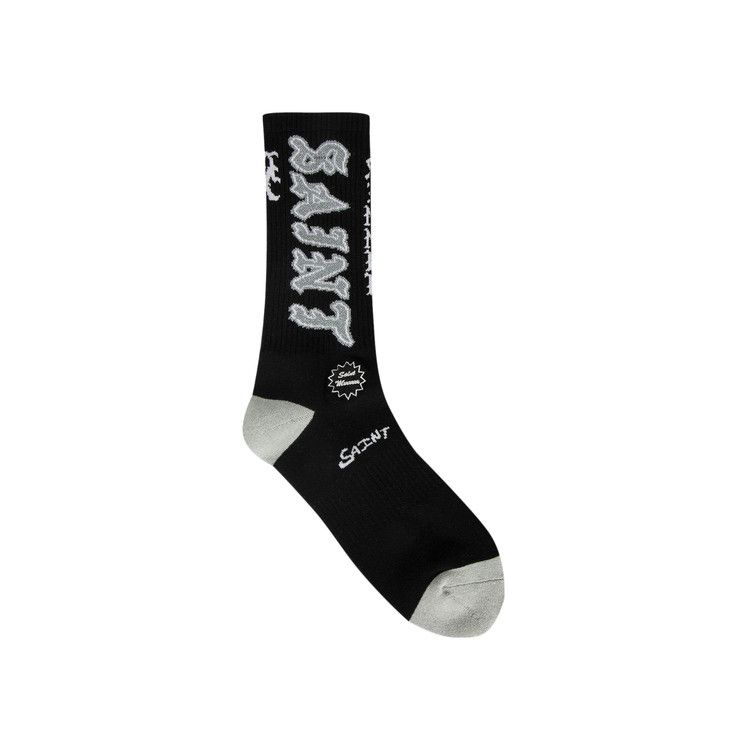 SAINT Mxxxxxx Saint Socks 'Black/Grey'
