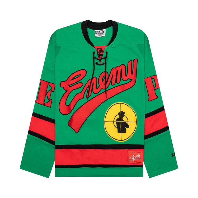 SAINT Mxxxxxx Saint Enemy Game Shirt 'Green'