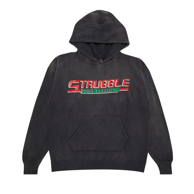 SAINT Mxxxxxx x Denim Tears Struggle Hoodie 'Black'