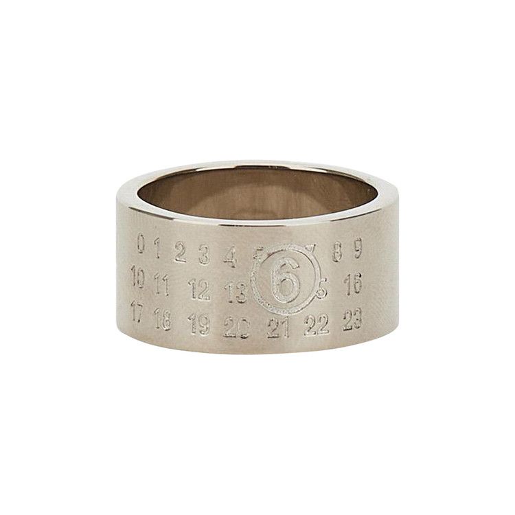 MM6 Maison Margiela Numeric Ring 'Palladio'