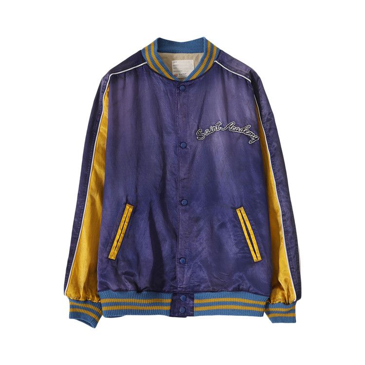 SAINT Mxxxxxx Saint Academy Stadium Jacket 'Navy/Yellow'