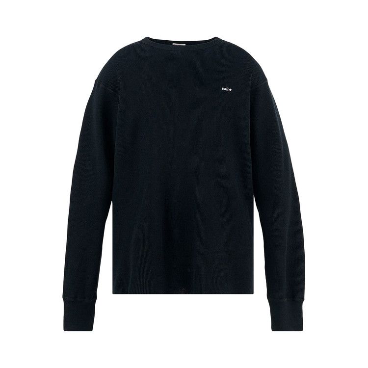 SAINT Mxxxxxx Thermal Long-Sleeve Tee 'Black'