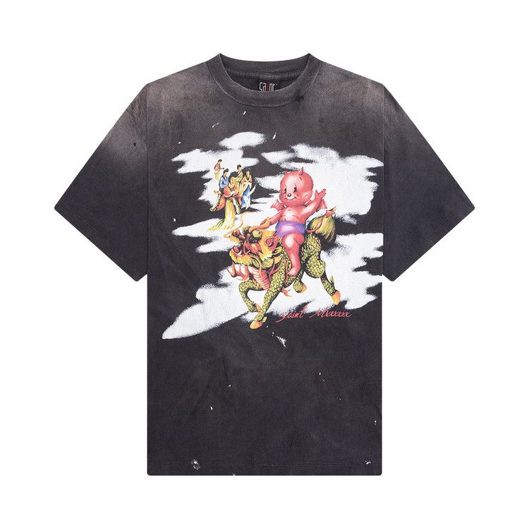 SAINT Mxxxxxx Damaged Tee 'Black'