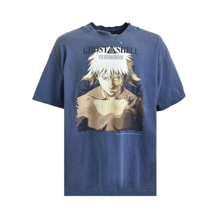SAINT Mxxxxxx x Ghost in the Shell Tee 'Navy'