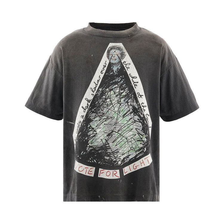 SAINT Mxxxxxx x Jamie Reid Vote Light Short-Sleeve T-Shirt 'Black'