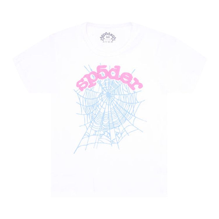 Sp5der OG Web Baby Tee 'White'
