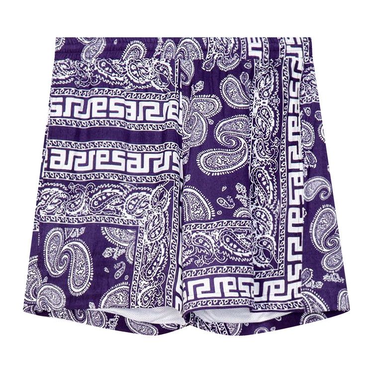 Aries Bandana Shorts 'Navy'