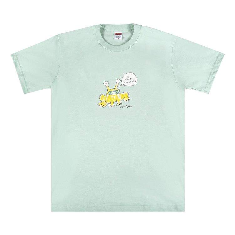 Supreme x Daniel Johnston Frog Tee 'Light Teal'