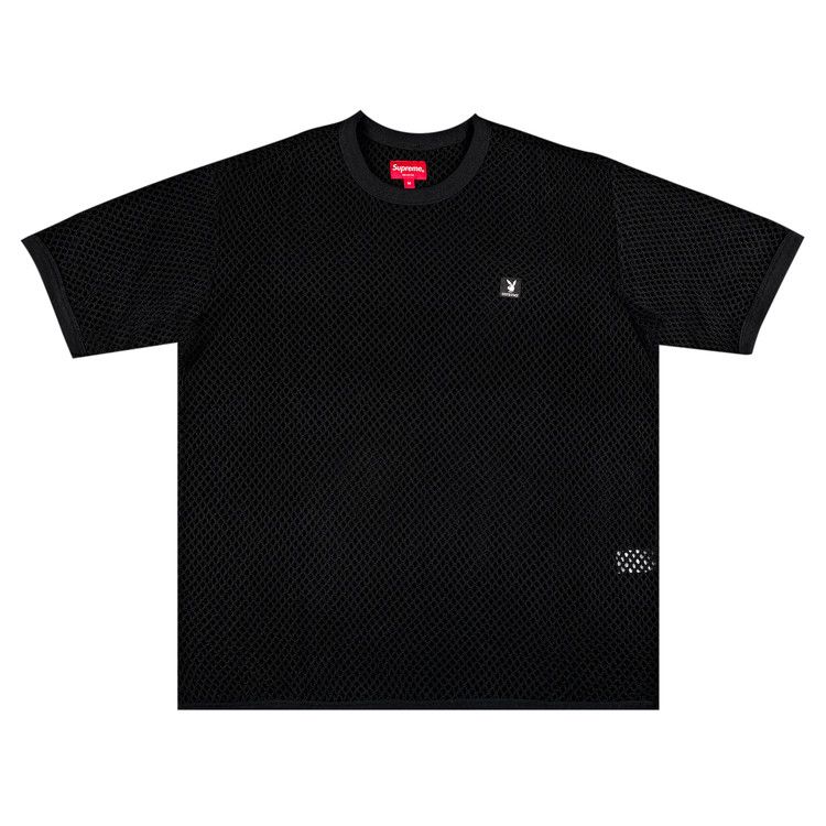 Supreme x Playboy String Short-Sleeve Top 'Black'