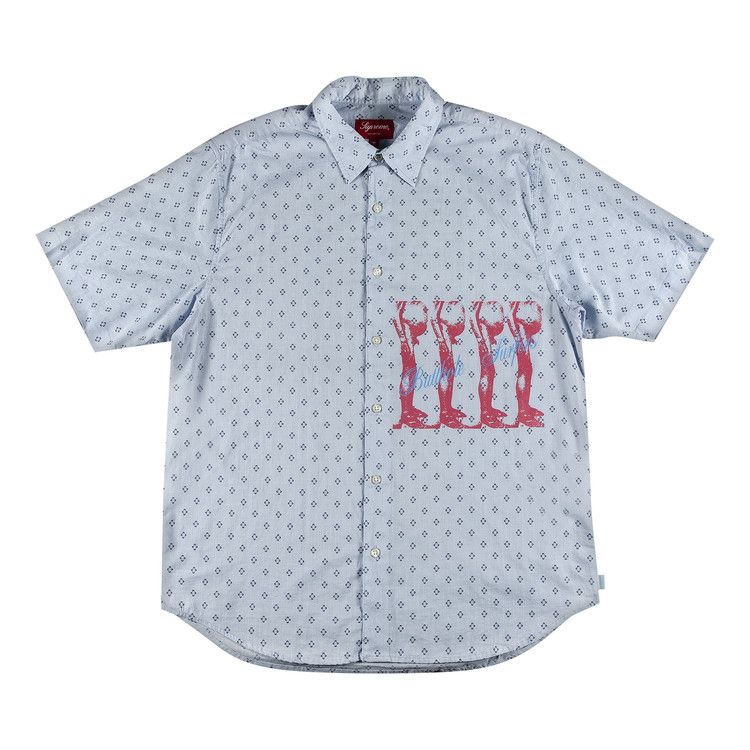Supreme x Butthole Surfers Short-Sleeve Shirt 'Light Blue'