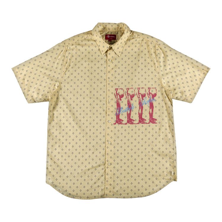Supreme x Butthole Surfers Short-Sleeve Shirt 'Light Yellow'