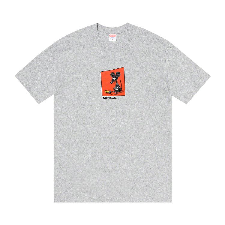 Supreme Mouse Tee 'Heather Grey'
