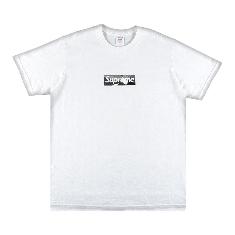 Supreme x Emilio Pucci Box Logo Tee 'White/Black'