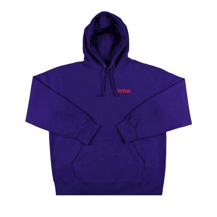 Supreme Ralph Steadman Skull Hooded Sweatshirt 'Purple'