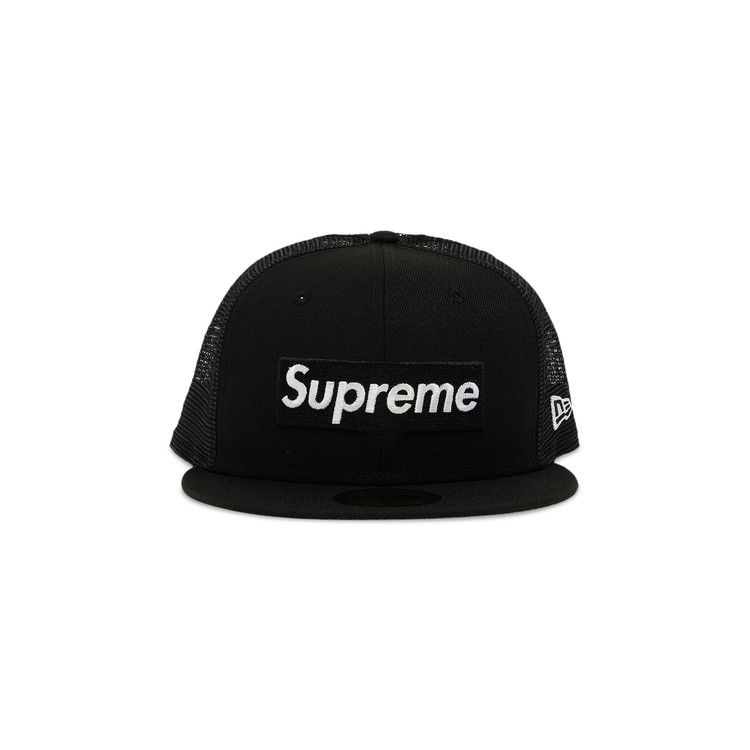 Supreme x New Era Box Logo Mesh Back 'Black'