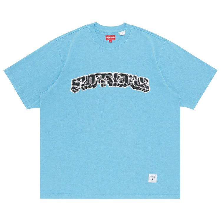 Supreme Block Arc Short-Sleeve Top 'Bright Blue'