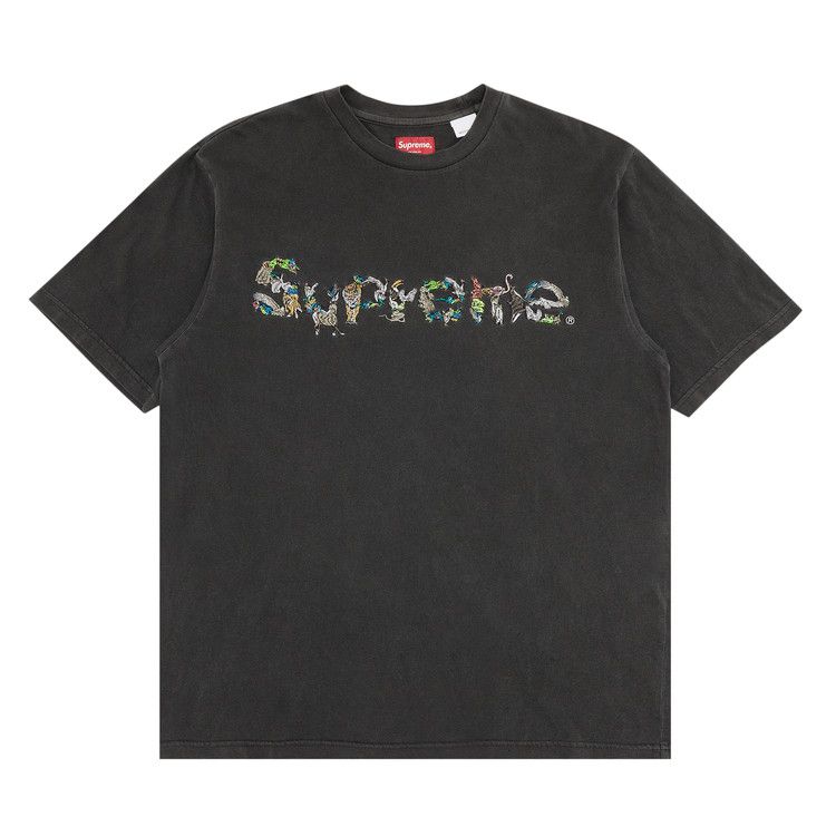 Supreme Animal Kingdom Short-Sleeve Top 'Black'
