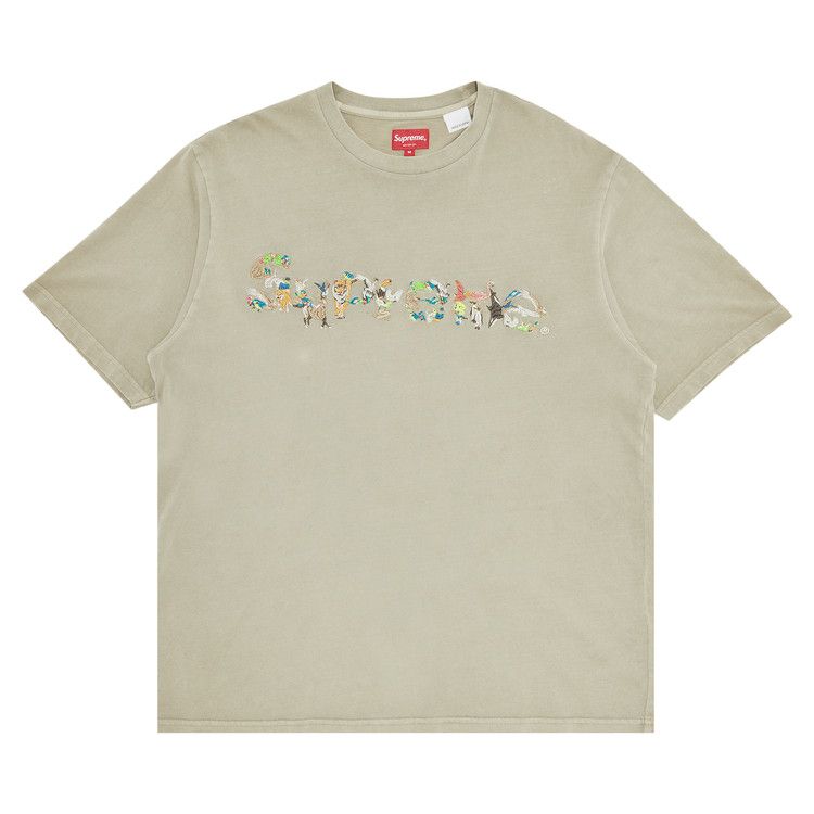 Supreme Animal Kingdom Short-Sleeve Top 'Dusty Tan'