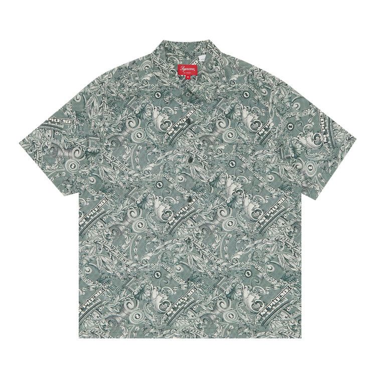 Supreme Dollar Short-Sleeve Shirt 'Green'
