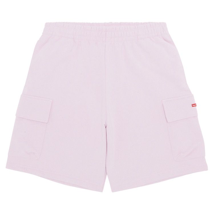 Supreme Small Box Baggy Cargo Sweatshort 'Light Pink'