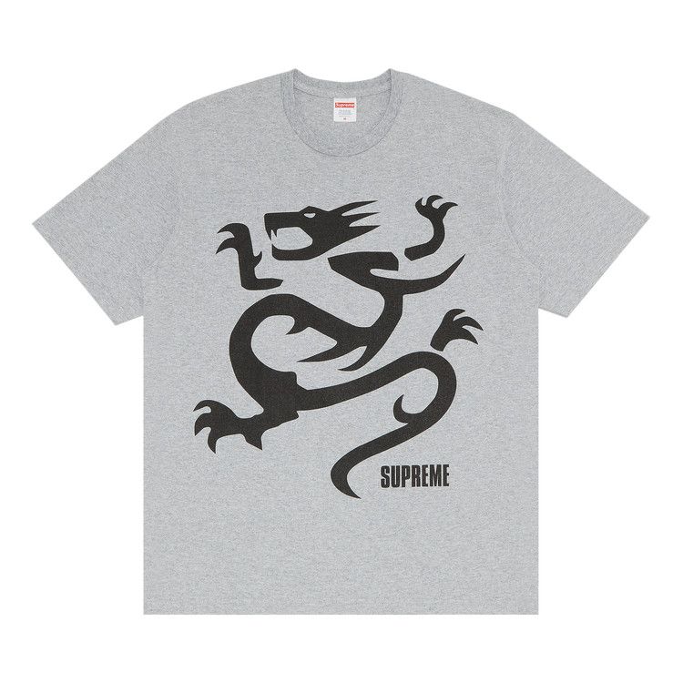 Supreme Mobb Deep Dragon Tee 'Heather Grey'