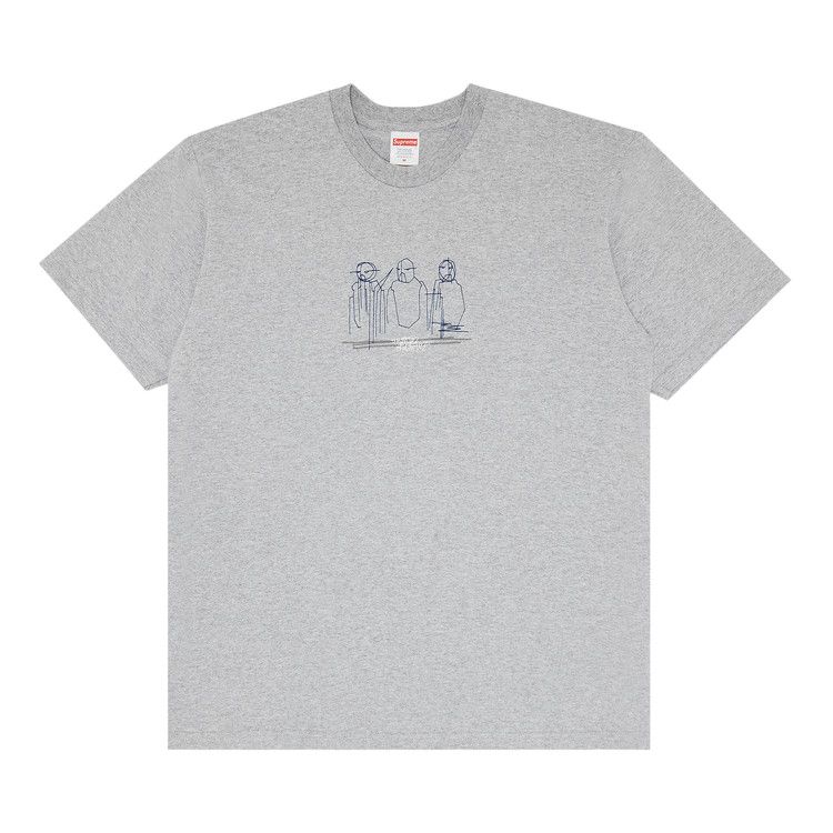 Supreme Three Kings Tee 'Heather Grey'