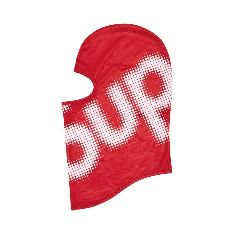 Supreme Halftone Lightweight Balaclava 'Red'