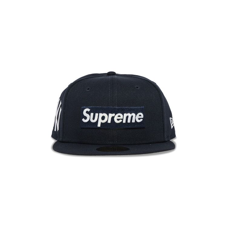 Supreme x MLB Teams Box Logo New Era 'Navy - New York'