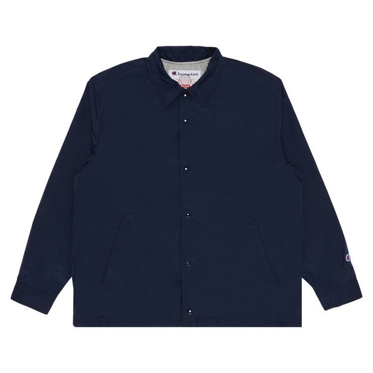 Supreme x Champion Coaches Jacket 'Navy'