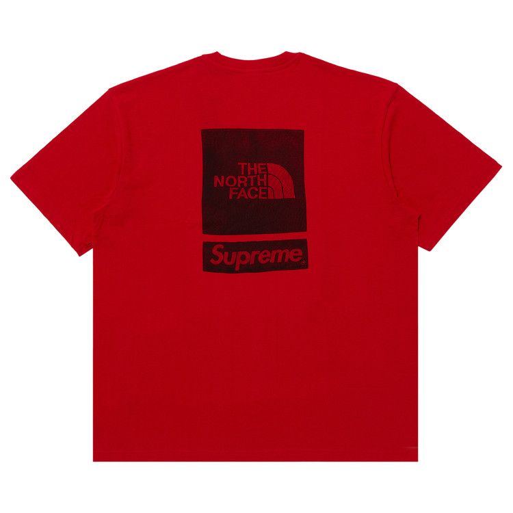 Supreme x The North Face Short-Sleeve Top 'Red'