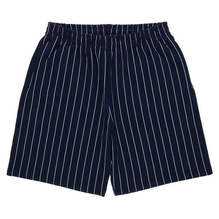 Supreme Pinstripe Sweatshort 'Navy'
