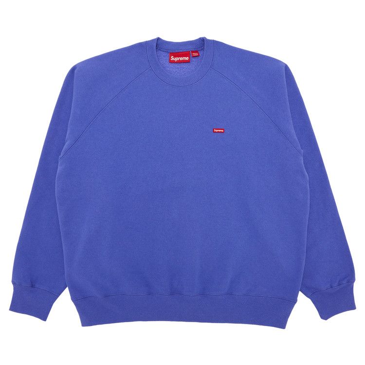 Supreme Small Box Raglan Crewneck 'Violet'