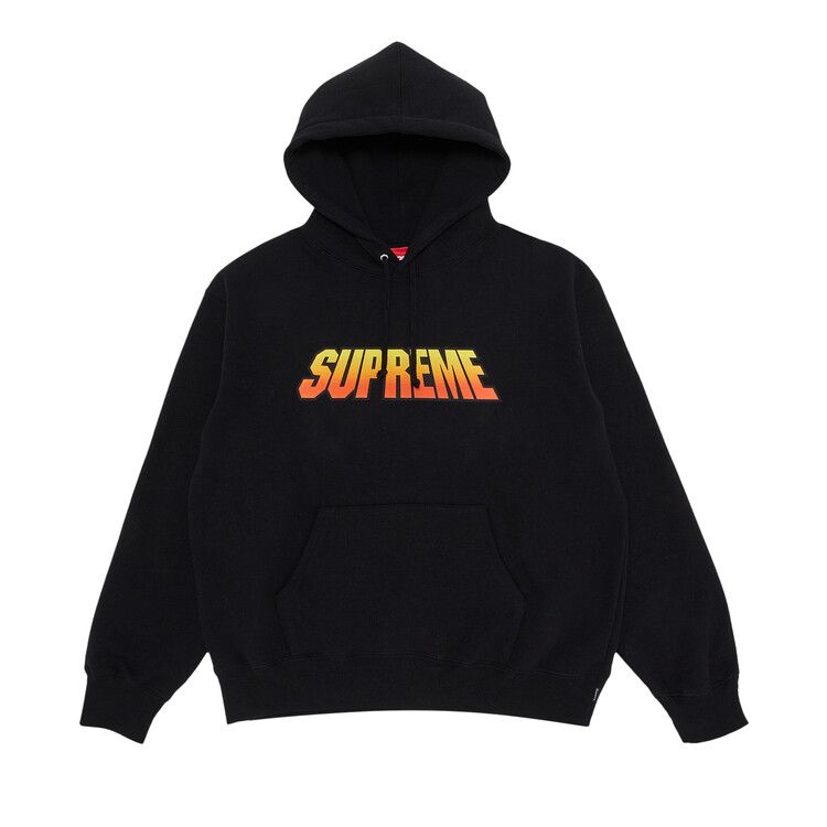 Supreme Gradient Hooded Sweatshirt 'Black'