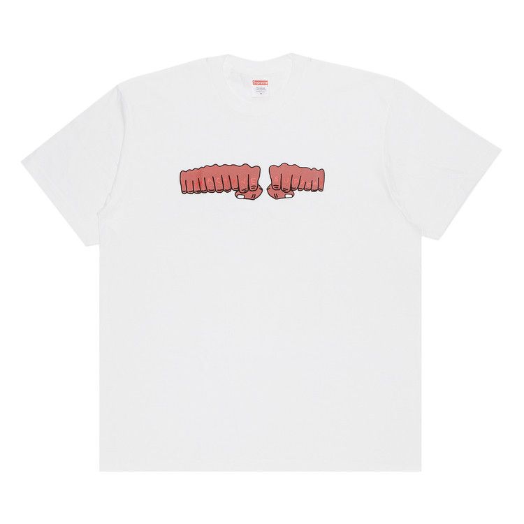 Supreme x Toy Machine Fist Tee 'White'