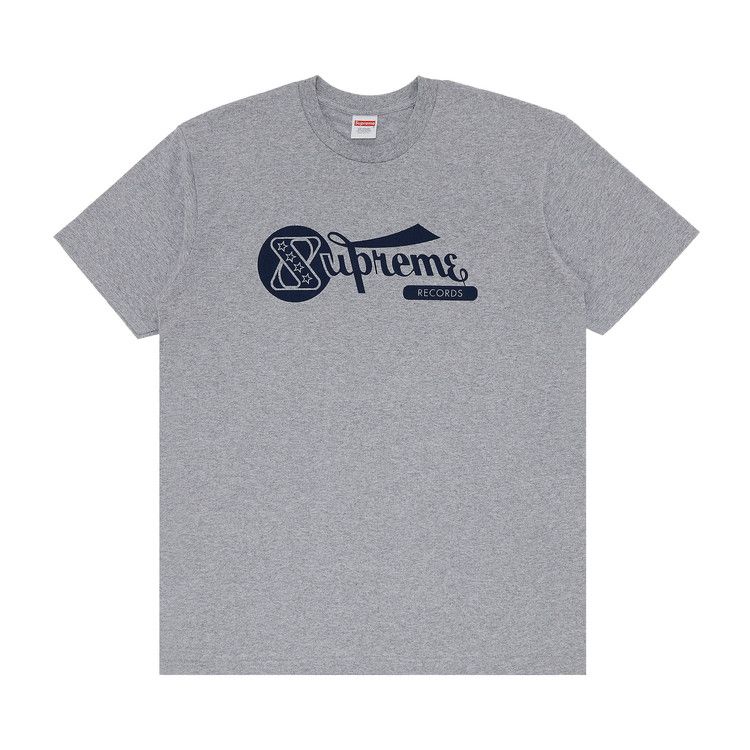 Supreme Records Tee 'Heather Grey'