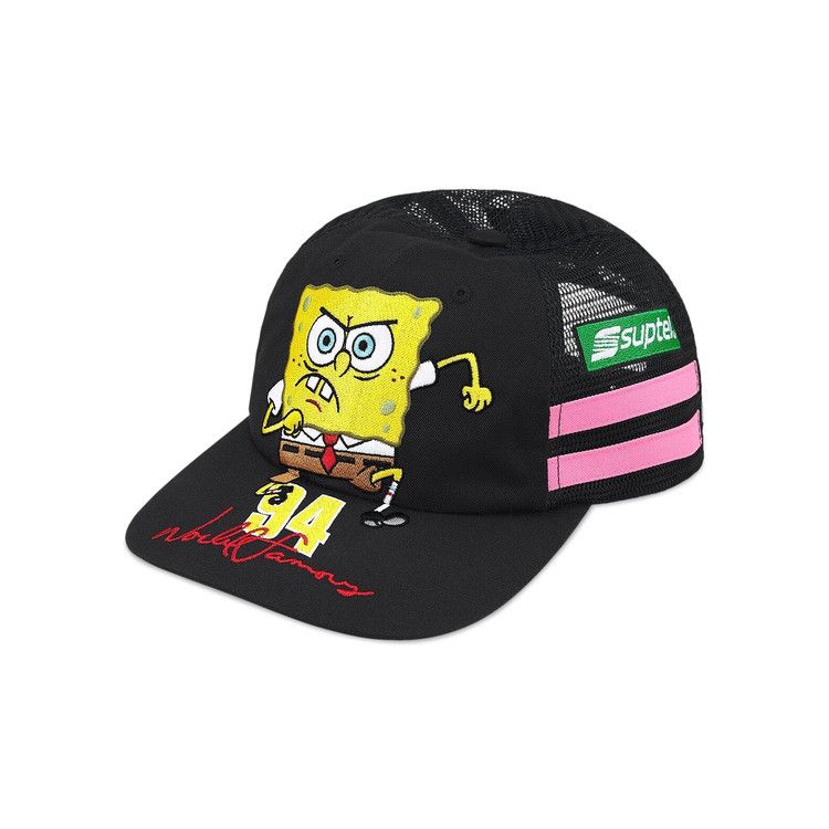 Supreme x Spongebob Squarepants x Jeff Hamilton Mesh Back 6-Panel 'Black'