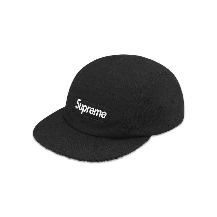 Supreme Reversible Terry Camp Cap 'Black'