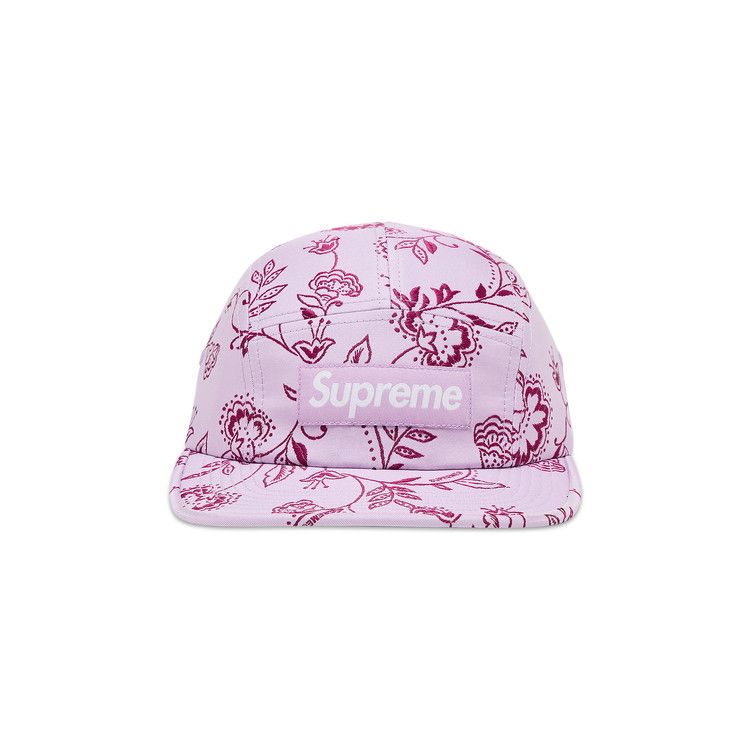 Supreme Floral Jacquard Camp Cap 'Lavender'