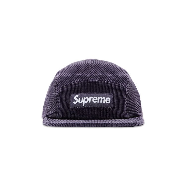 Supreme Corduroy Camp Cap 'Navy'