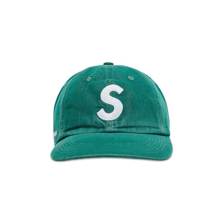 Supreme Cordura Denim S Logo 6-Panel 'Green'