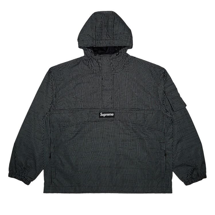 Supreme Reflective Ripstop Anorak 'Black'