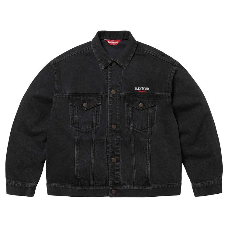 Supreme Denim Trucker Jacket 'Black'